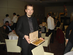 Einer der beiden Tabak-Kontoristen: Dirk Kinne.