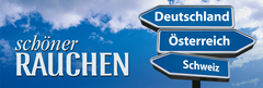 schöner RAUCHEN • Loungelandkarte für Deutschland, Österreich und die Schweiz