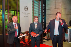 Storemanager Götz Lücke, Sven Mebes und Heiko Nest.
