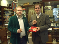 René Golfmann (li.) und Jan Zipperle, Habanos-Experten
