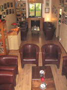 Ein Teil der Lounge im Berliner Wilmersdorf