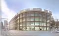 Variantenstudie des neuen Davidoff-Hauptsitzes in Basel. So etwa könnte das von den Architekten Diener und Diener betreute Objekt einmal aussehen.
