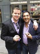 Kolja Kukuk (li.) und Rocky Patel