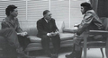 Simone de Beauvoir, Jean Paul Sartre und Che Guevara 1960. Quelle: Wikipedia; Urheber: unbekannt