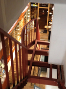 … führt eine Treppe in die zukünftige Casa del Habano.