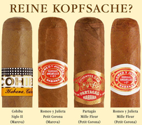 Mareva und Petit Corona: 129 Millimeter lang bei einm Ringmaß von 42